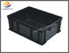 Caja plástica modificada para requisitos particulares del componente del ESD de la circulación estática anti de los productos del tamaño