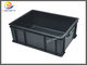 Caja plástica modificada para requisitos particulares del componente del ESD de la circulación estática anti de los productos del tamaño